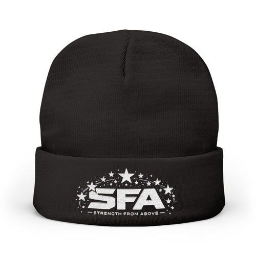 SFA Embroidered Knit Beanie – Star Logo Winter Hat
