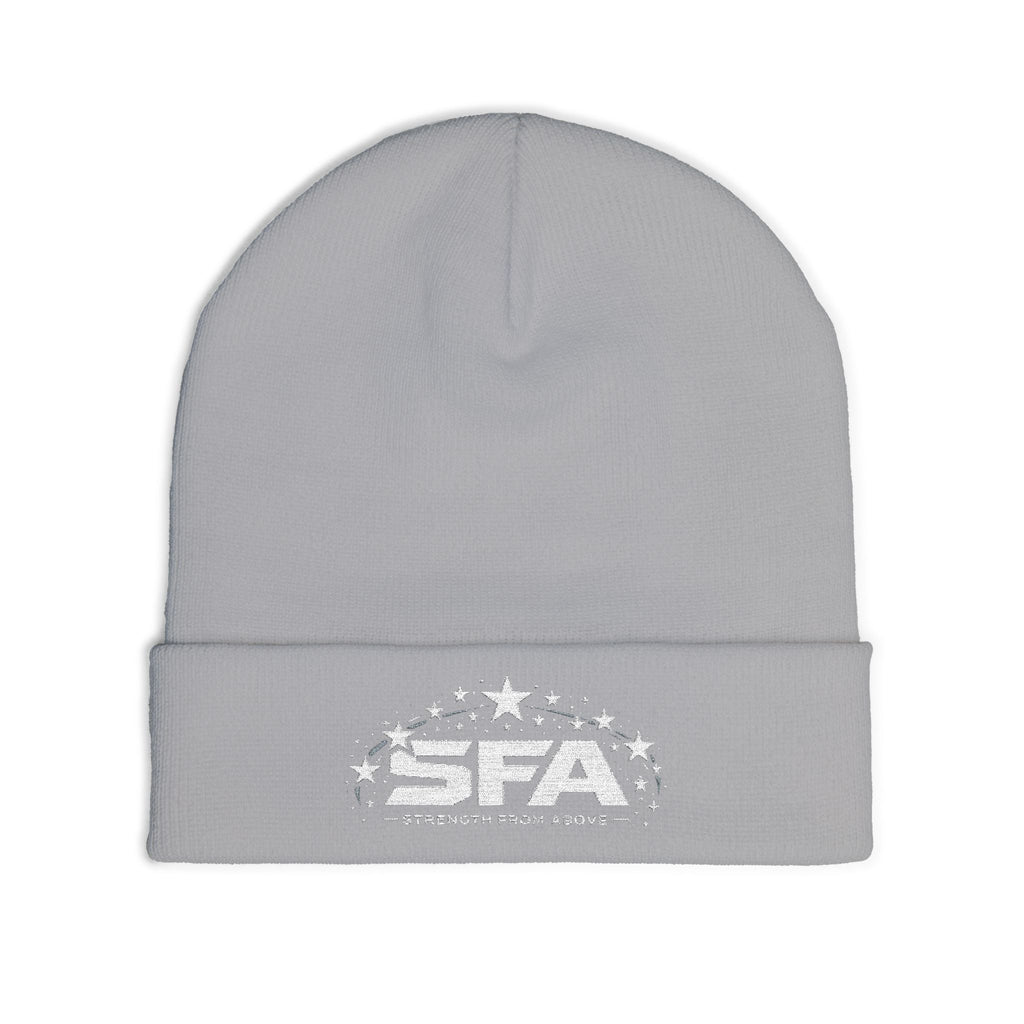SFA Embroidered Knit Beanie – Star Logo Winter Hat